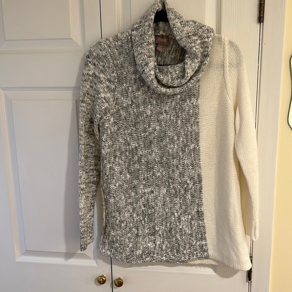 Chicos cowl neck sweater